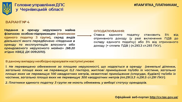 Як оподатковувати дохід від надання нерухомого майна в оренду фізичною особою та ФОП