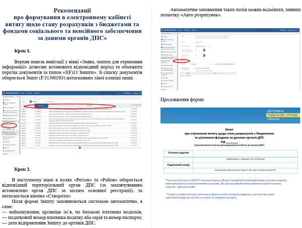 Як в Е-кабінеті отримати доступ до ІКП та сформувати Витяг про стан розрахунків з бюджетом: інструкція ДПС