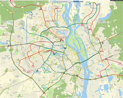 Пасажирські перевезення в Києві з 23 березня тільки за перепустками