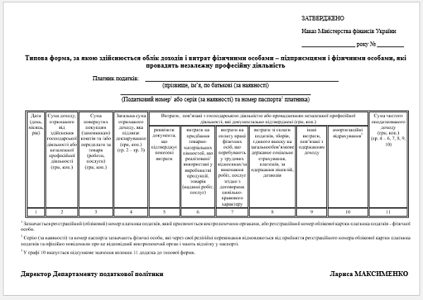 У ФОПів-загальників і незалежників з’явиться нова форма обліку: Мінфін оприлюднив проєкт