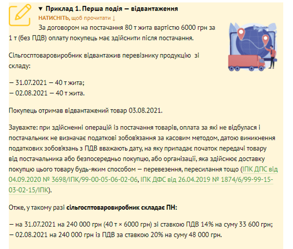 Ставка ПДВ на сільгосппродукцію з 1 серпня 2021 року