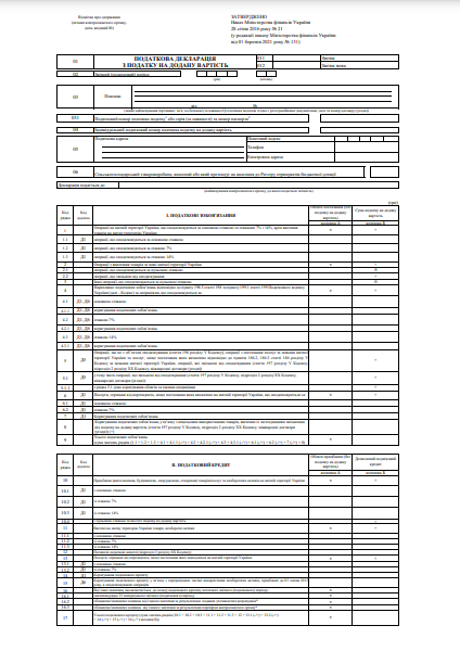 Декларація з ПДВ 2023