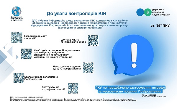 Чи буде штраф за неподання Повідомлення про заснування трасту, фонду, установи