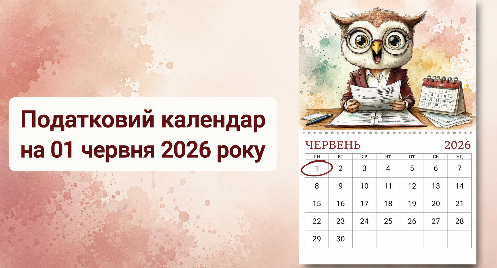 1 червня — останній день сплати податків за квітень