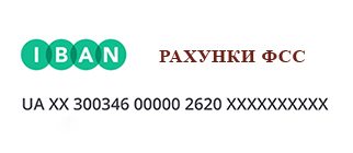 Реквізити рахунків ФСС, які діють із 03.01.2020