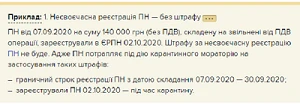 Які штрафи загрожують за несвоєчасну реєстрацію ПН і коли штрафу не буде Які штрафи загрожують за несвоєчасну реєстрацію ПН і коли штрафу не буде