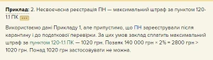 Які штрафи загрожують за несвоєчасну реєстрацію ПН і коли штрафу не буде Які штрафи загрожують за несвоєчасну реєстрацію ПН і коли штрафу не буде