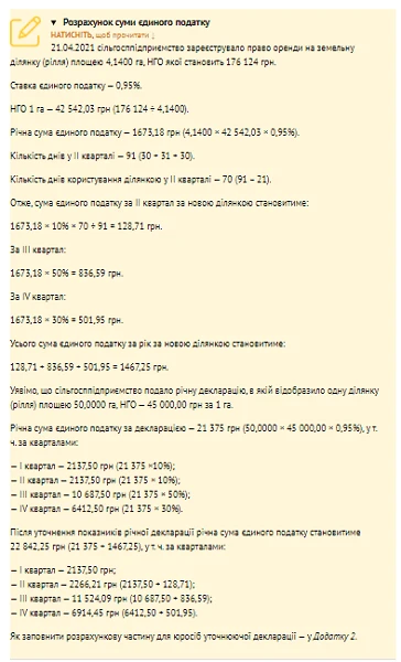 Уточняющая декларация плательщика ЕН 4 группы Уточняющая декларация плательщика ЕН 4 группы