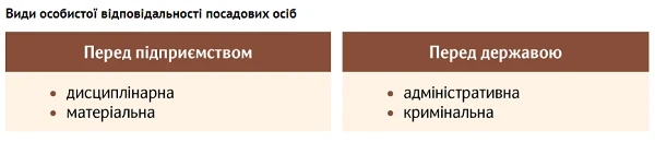 Як можуть покарати директора та головбуха в 2022 році Як можуть покарати директора та головбуха в 2022 році