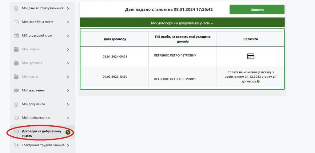 Як заключити договір про добровільну сплату ЄСВ у 2024 році