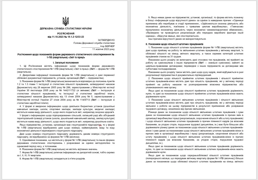 Разъяснением Госстата от 31.10.2022 № 19.1.2-12/44-22