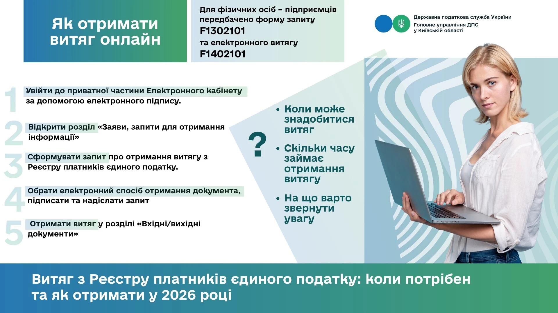 Витяг з Реєстру платників єдиного податку: коли потрібен та як отримати онлайн