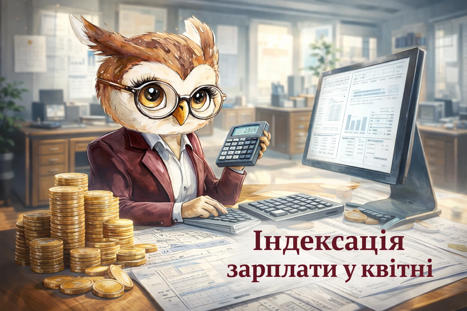 Індексація зарплати у квітні 2026 року