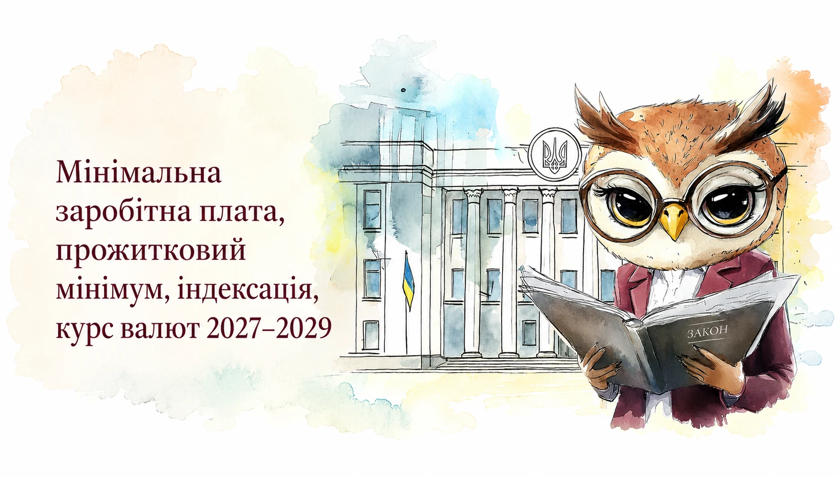 Мінімальна заробітна плата, прожитковий мінімум, індексація, курс валют 2027–2029: відомі нові бюджетні орієнтири