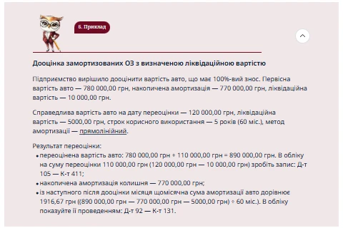 Переоцінка основних засобів 2026